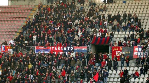 Taranto, Santarpia: "Esultanza per i tifosi, rimasto grazie a loro"