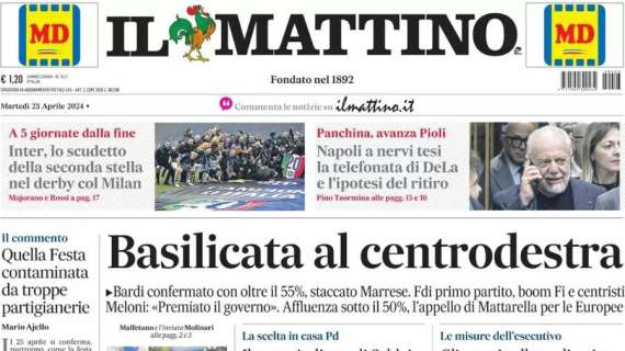 Il Mattino di Avellino: "Lupi, ai playoff con più agonismo"