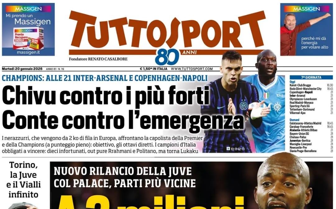 Tuttosport: "Alla Ternana arriva Majer | Che Crotone! | Via Capuano"