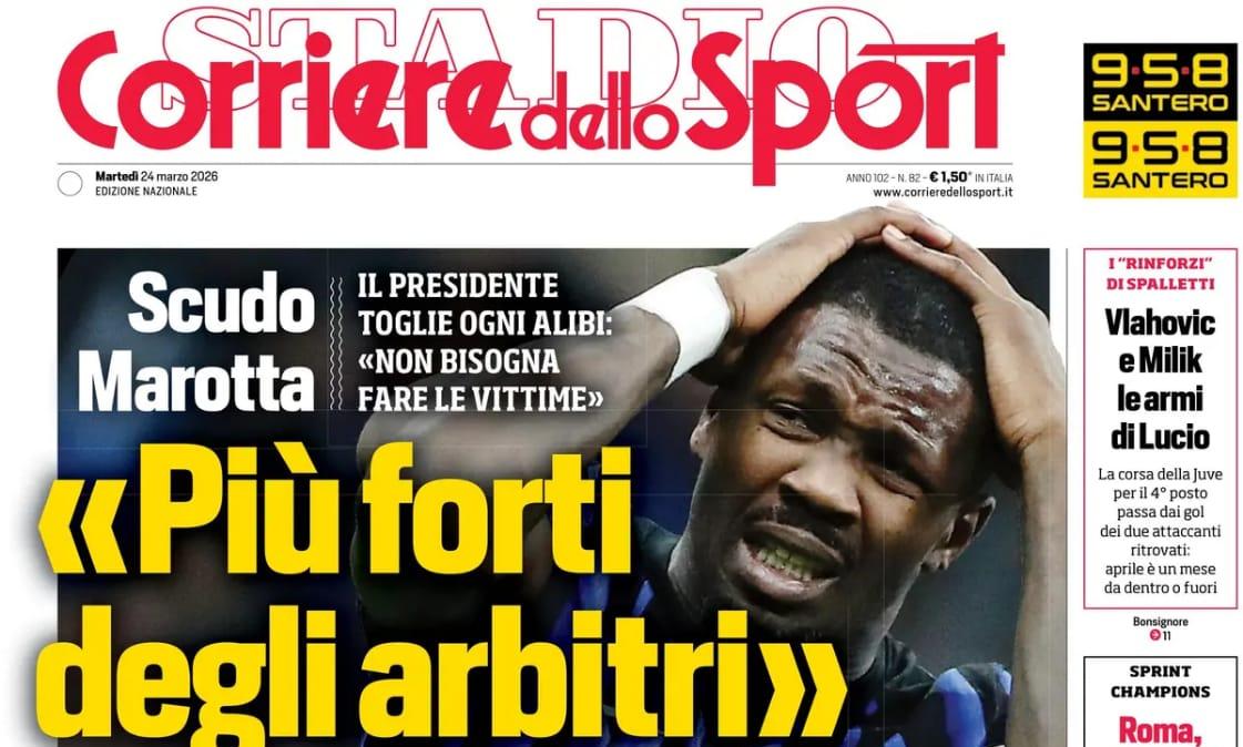 Corriere dello Sport - Benevento, imprevisto a Monopoli