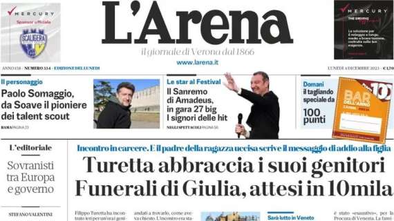 L'Arena: "Rocco stappa, il Legnago brinda"