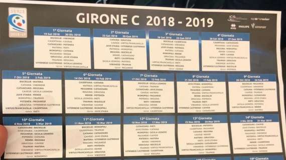 FOTONOTIZIA TC - Girone C, il calendario completo 2018/2019