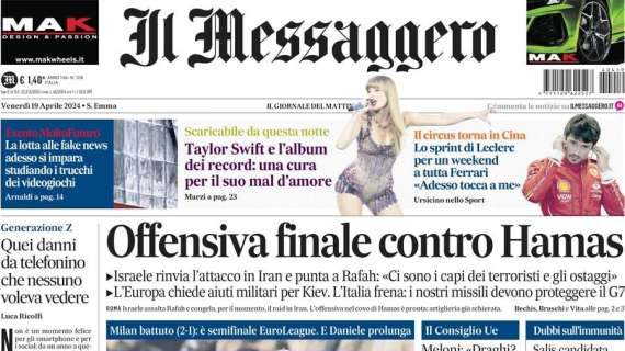 Il Messaggero: "Perugia, per i playoff serve uno scatto"