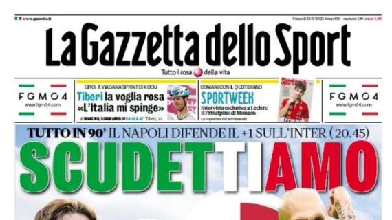 Rassegna stampa Le prime pagine dei quotidiani sportivi