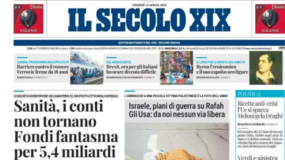 Il Secolo XIX: "Spareggi per la B e salvezza: Rimini-Entella vale una stagione"