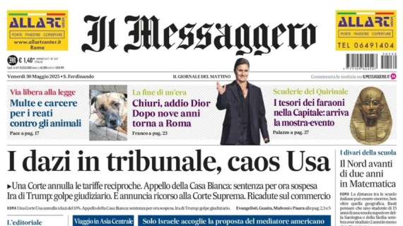 Il Messaggero: "Pescara, caccia al biglietto: invasione di tifosi a Terni"