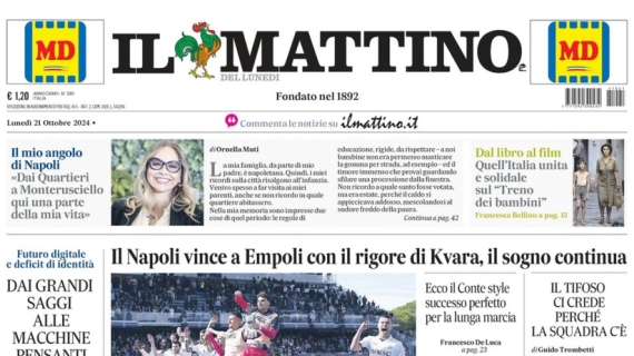 Il Mattino: "Avellino show, tris e sorrisi"