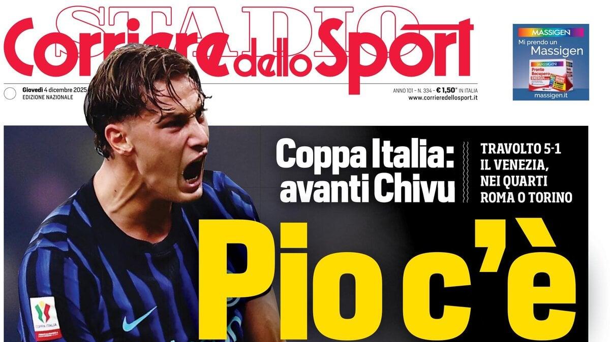 Corriere dello Sport: "Agosti stende l’Inter U23"