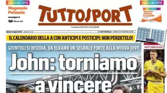 Rassegna stampa Le prime pagine dei quotidiani sportivi