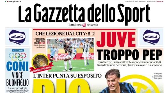 Rassegna stampa Le prime pagine dei quotidiani sportivi
