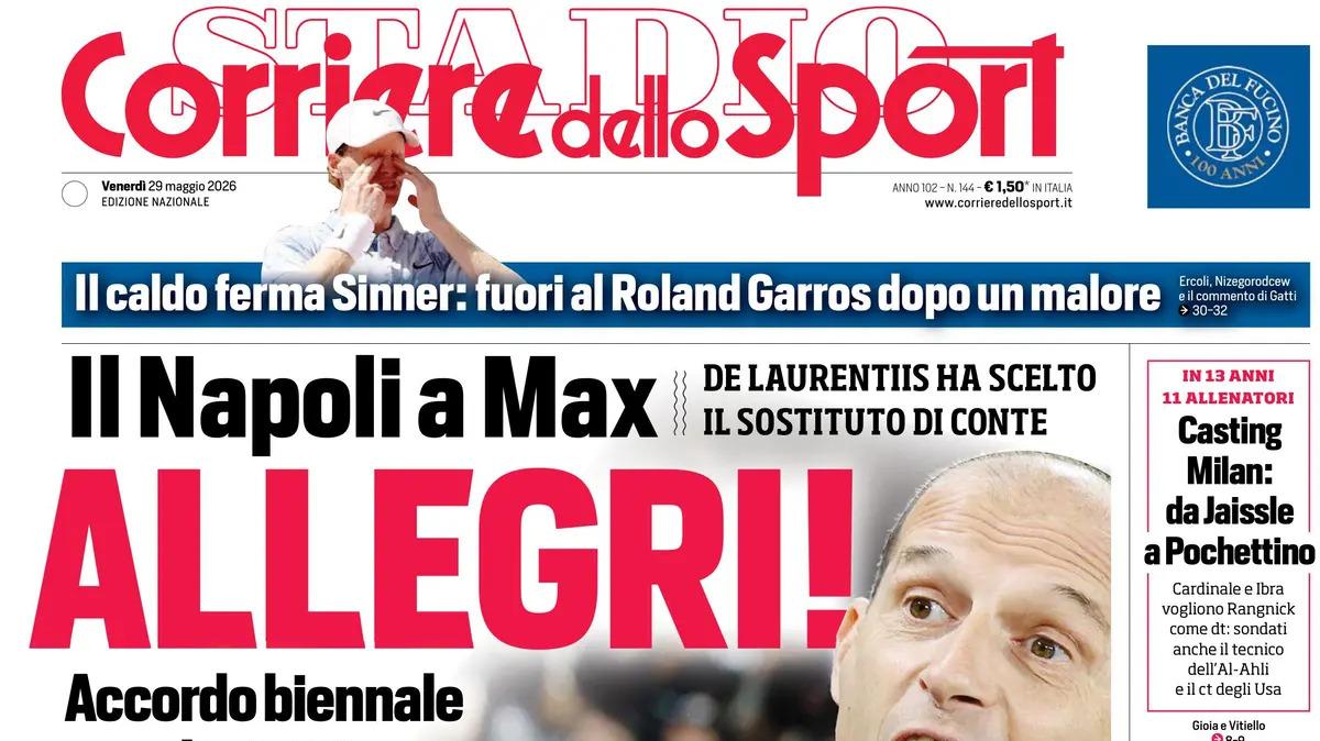 Corriere dello Sport: "Crespi, il jolly di Corini | L’Ascoli ora alza l’asticella"