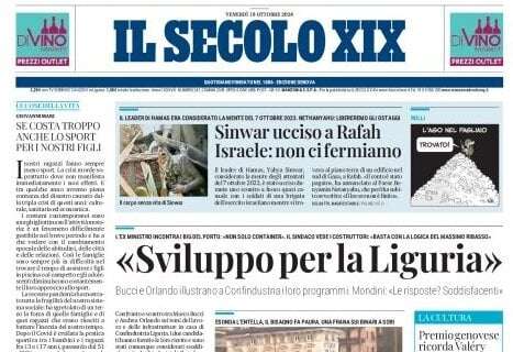 Il Secolo XIX: "Il Sestri vuole fermare l'Arezzo ma senza ossessione"