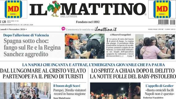 Il Mattino: "Avellino, sconfitta a sorpresa. Blitz del Taranto al Partenio"