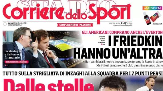 Rassegna stampa Le prime pagine dei quotidiani sportivi