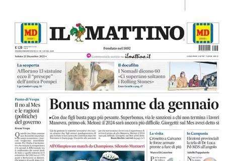 Il Mattino: "Colpaccio Juve Stabia, la capolista se ne va"