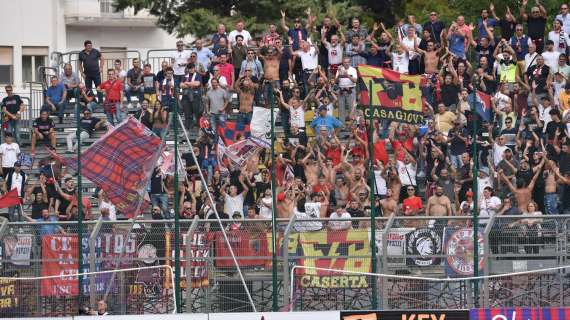 Casertana, il club preannuncia il ricorso al Tar del Lazio