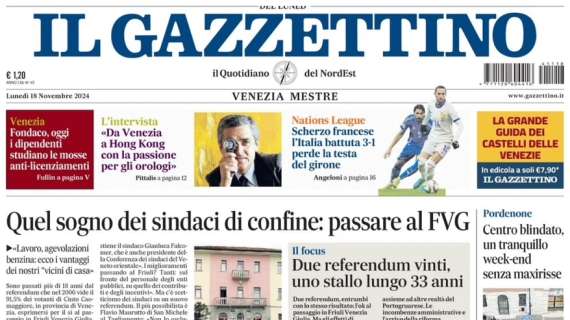 Il Gazzettino: "Padova, guardati le spalle"