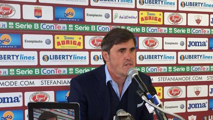 Trapani, mister Calori: "Mercato chiuso? Aspettiamo un centravanti"
