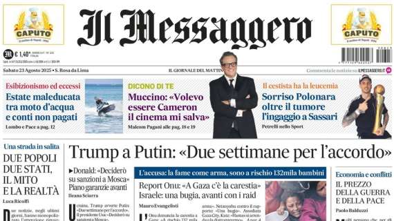 Il Messaggero ed. Umbria: "Grifo, zero gol e San Gemello"