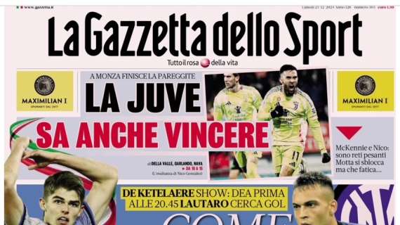 Gazzetta dello Sport: "Padova, corsa inarrestabile"