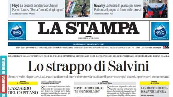 La Stampa di Vercelli: "Pro, recupero amaro con il Lecco al Piola"