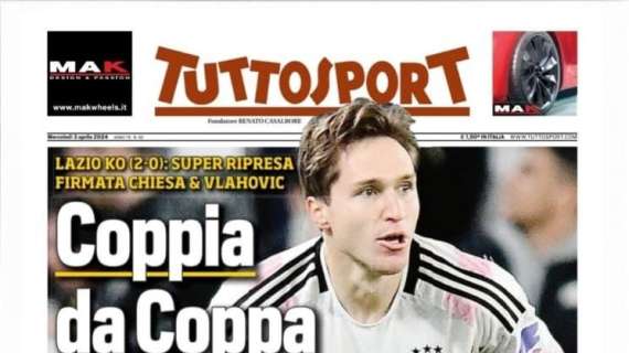 Tuttosport: "Il Catania alza la Coppa! Padova, quanti rimpianti"