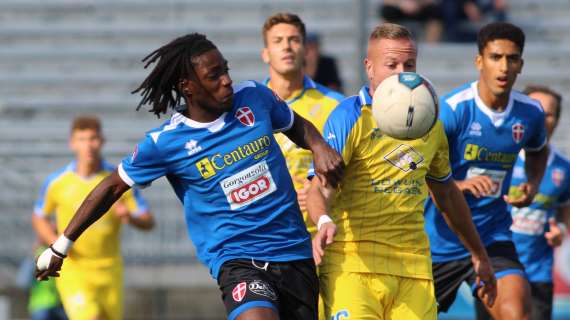 Novara, futuro in dubbio per Agyemang: può essere sacrificato