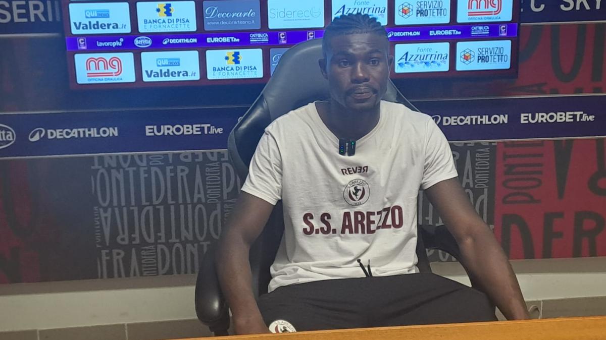 Arezzo: per Mawuli frattura allo zigomo destro, ma niente operazione