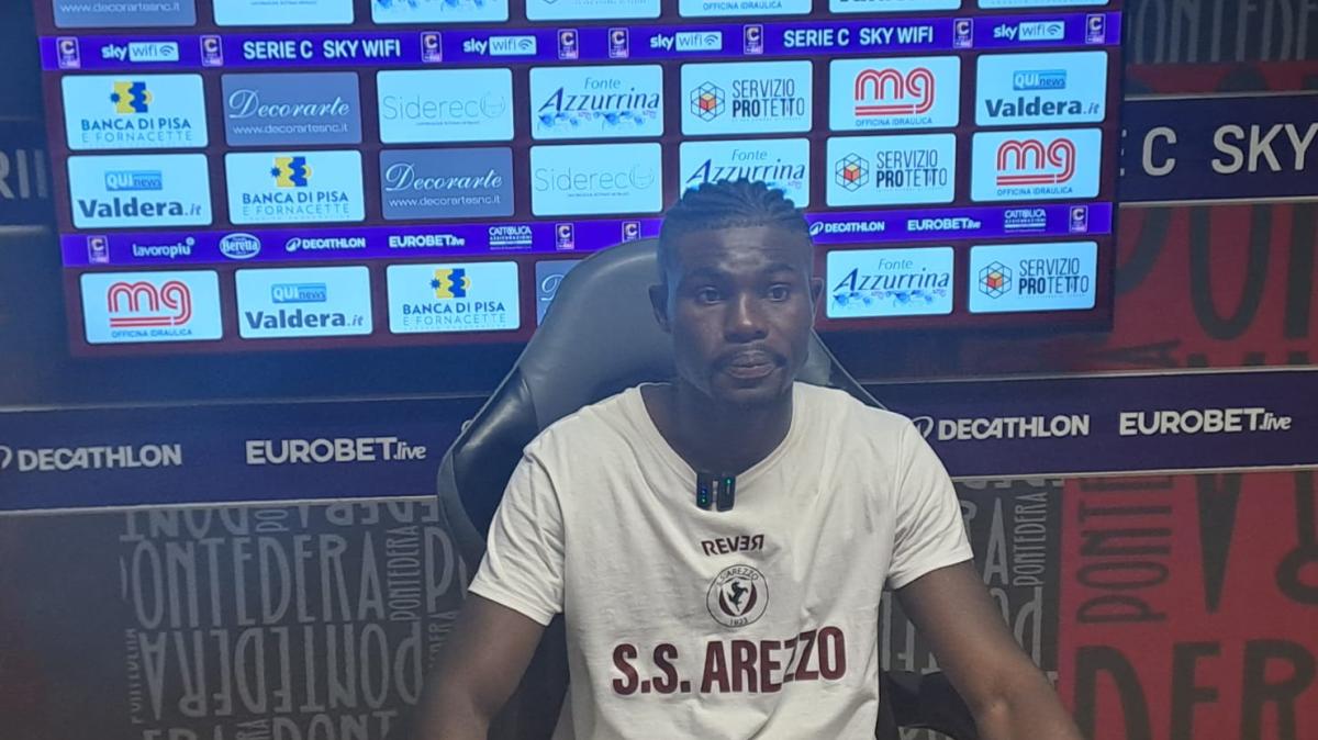 La Nazione: "Arezzo, notte da capolista con il gol al 93' di Mawuli"