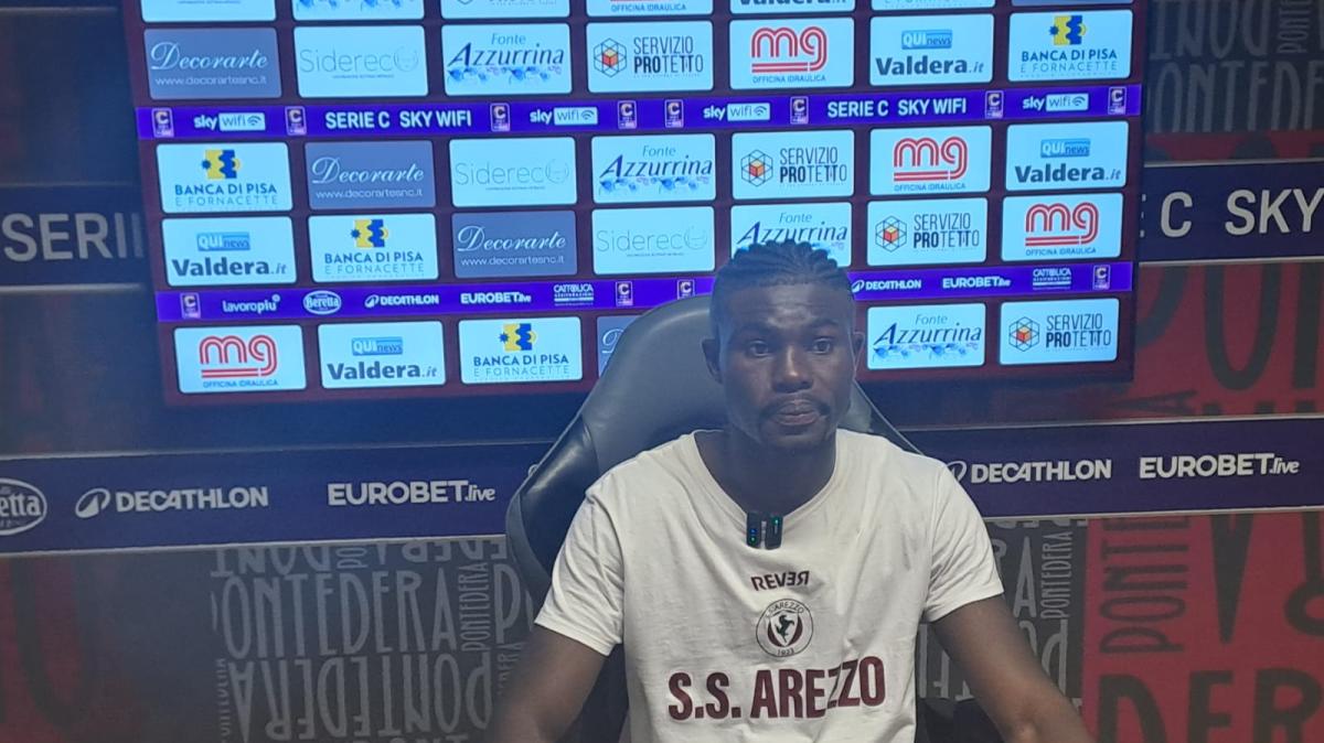 Arezzo, da valutare le condizioni di Mawuli: può saltare la Ternana