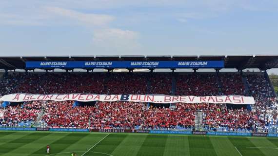 FOTONOTIZIA TC - La coreografia della curva della Reggiana