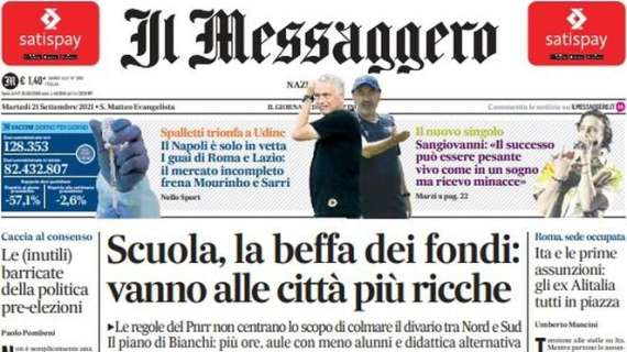 Il Messaggero: "Ora chiamatela zona Pescara"