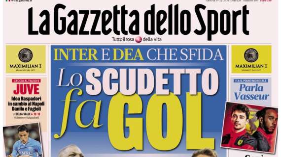 Rassegna stampa Le prime pagine dei quotidiani sportivi