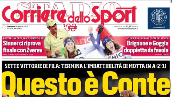 Corriere dello Sport: "Colpo Cerignola, fa festa al 90'"