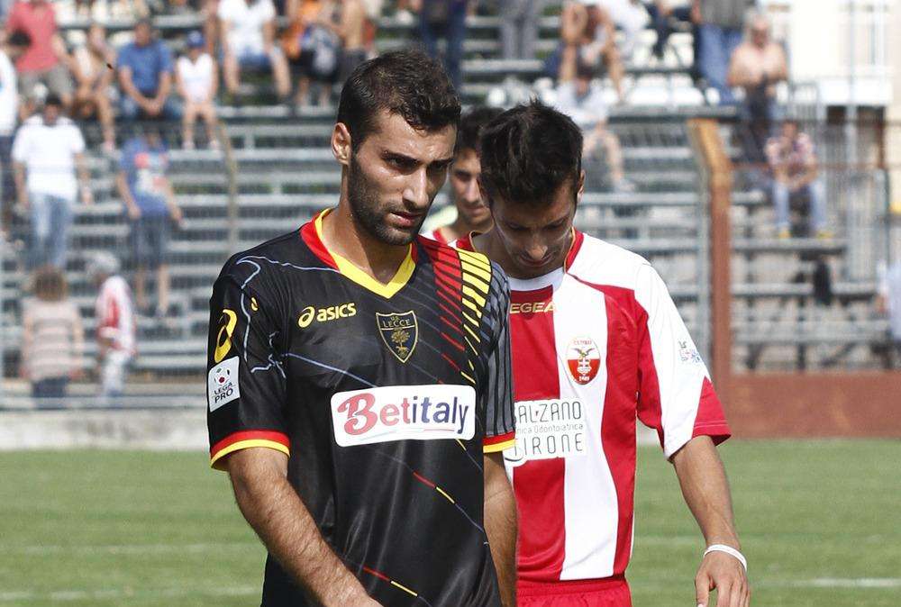 Lecce, Legittimo si allena con l'Ascoli. Domani l'ufficializzazione