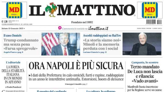 Il Mattino ed. Avellino: "Idea Merola se parte Gori"