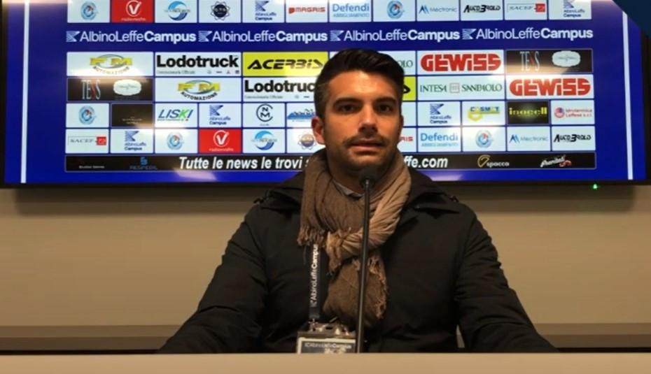 Albinoleffe, Farina: "Con la Triestina una battuta d'arresto non banale"