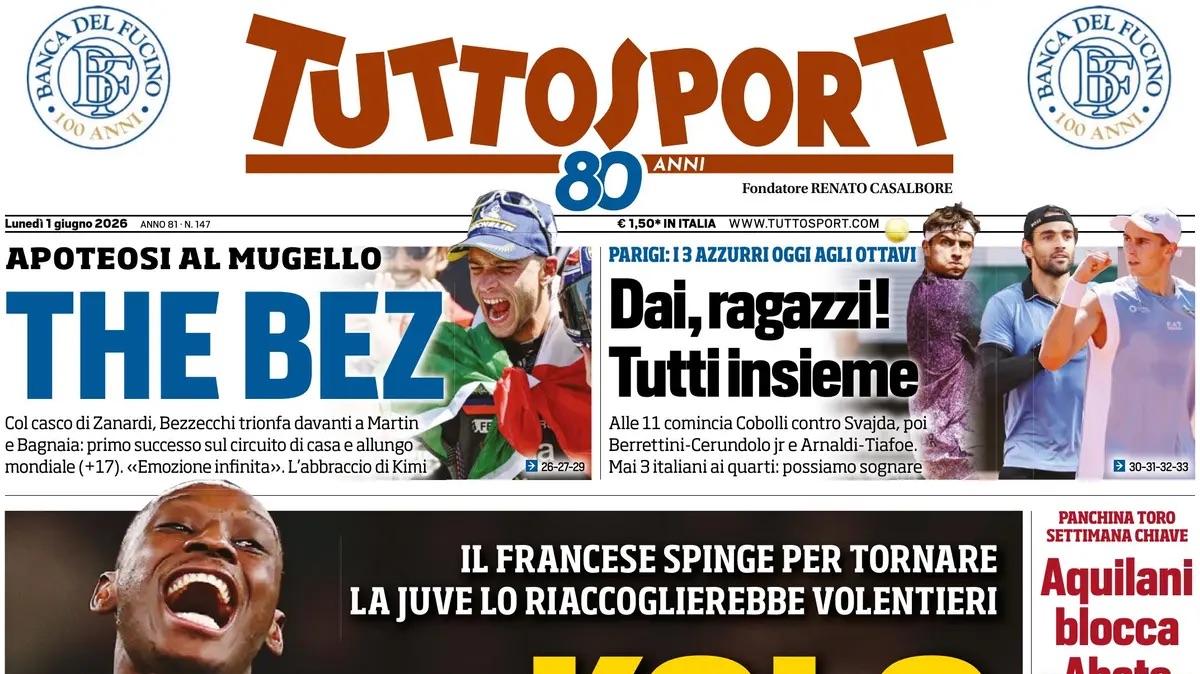 Tuttosport: "Andata playoff, domani a Brescia in palio mezza Serie B"