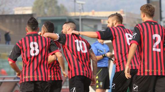 Nocerina, per il ritorno in campo 1500 cuori
