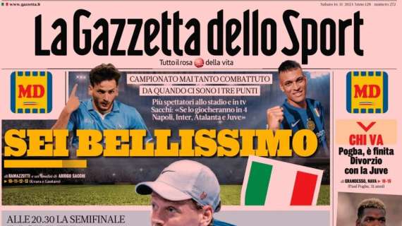 GdS: "Decide Inglese, derby al Catania | L'Ascoli pareggia in dieci"