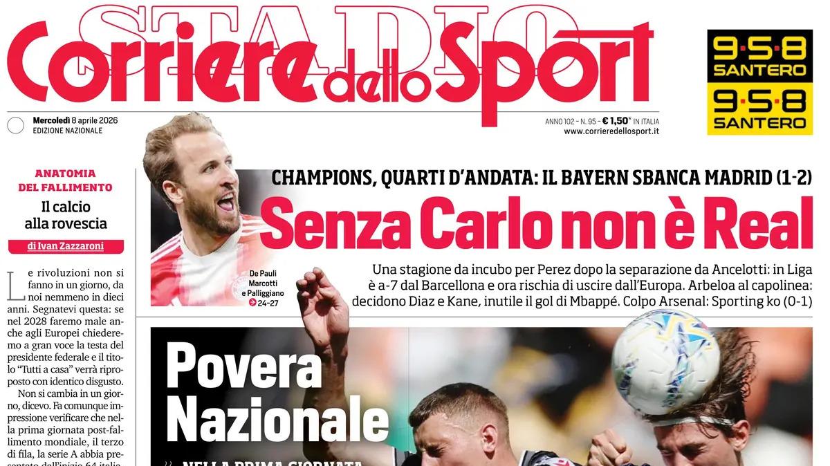 Corriere dello Sport: "Ternana e Cavese in trasferta"