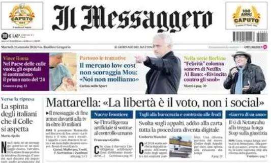 Il Messaggero - ed. Abruzzo: "Pescara, recupera Aloi e sogna il colpo Ndoj"