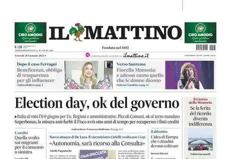 Il Mattino - ed. Benevento: "Ora altri colpi. Parte la caccia all'esterno"