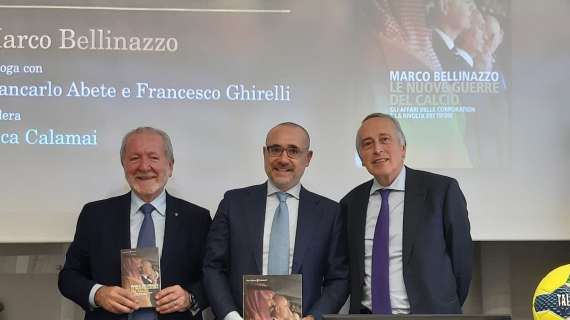 Presentato il libro di Marco Bellinazzo: “Le nuove guerre del calcio”