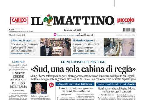 Il Mattino - ed. Benevento: "Vicino Vannucchi. Sfuma Gagno"