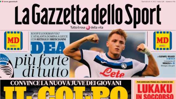 Rassegna stampa Le prime pagine dei quotidiani sportivi