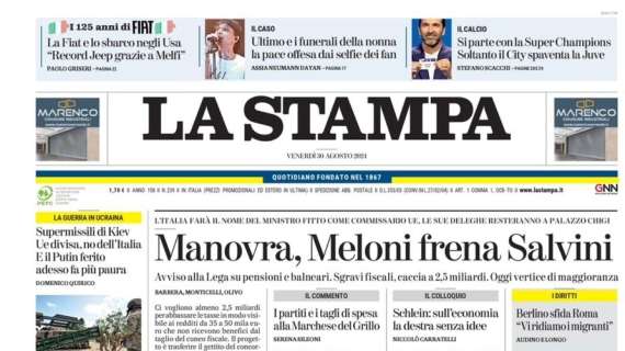 La Stampa: "Ultimo giorno di mercato ma il Novara l'ha già chiuso"