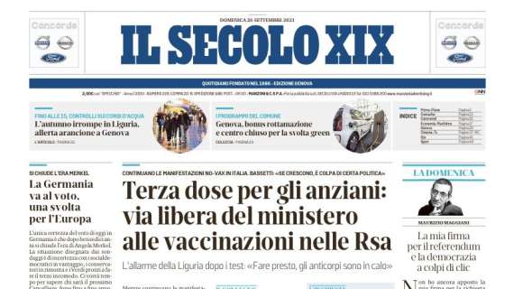Secolo XIX: "Colpo grosso dell'Entella a Modena"