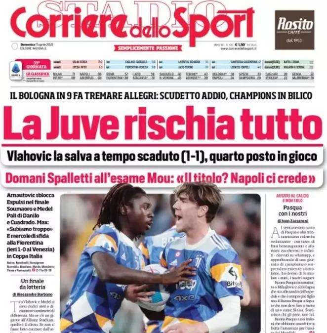 Corriere dello Sport: "Taranto Bari, pari secondo tradizione"