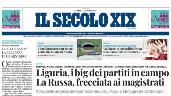 Il Secolo XIX: "L'Entella ha il freno a mano tirato. Solo un pari con la Vis Pesaro"